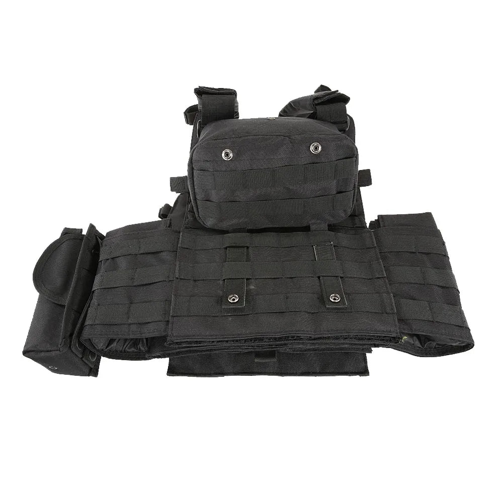 Outdoor Men's Modular Vest Hunting Gear Load Carrier Vest with Hydration Pocket