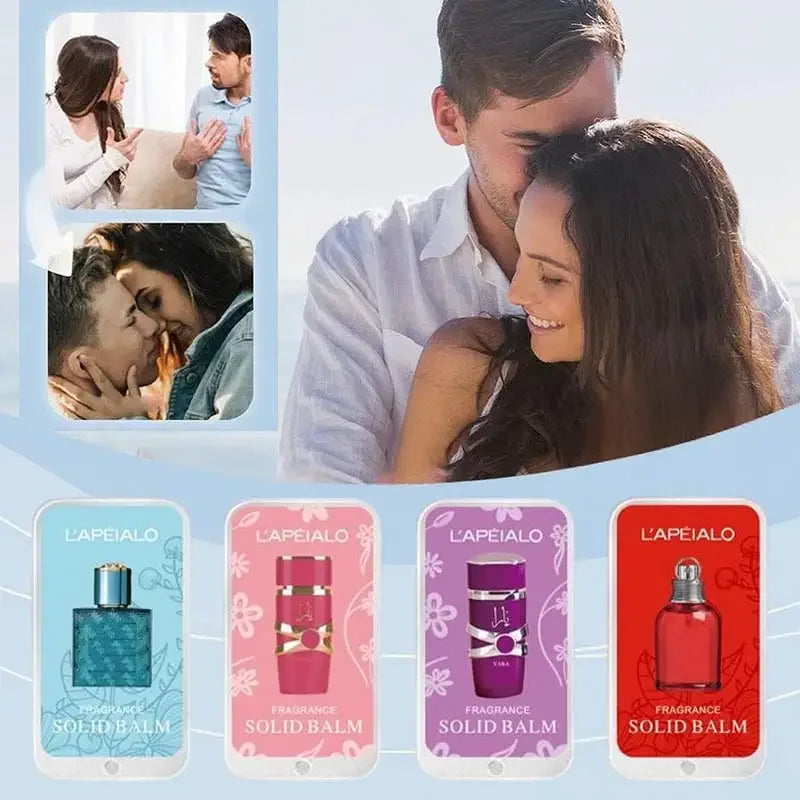 Arabic Popular Brand Solid Perfume Charming Pheromone Perfume Luxury Long-last Solid Perfume Dating Portable Cologne Fragrance