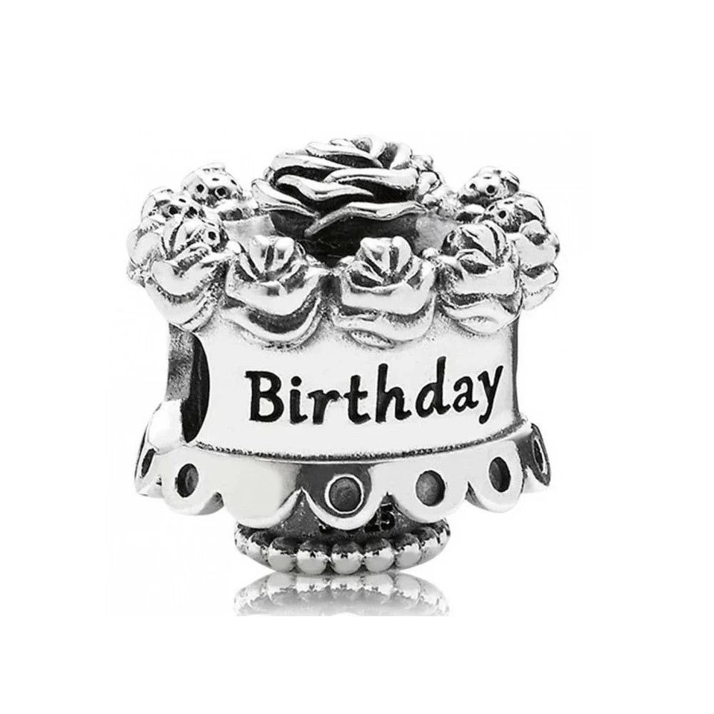 Celebration Birthday Lucky Numbers 15th 16th 18th 21st 40th 50th 60th Charm Beads Fit Original Pan Bracelet DIY Jewelry Gift