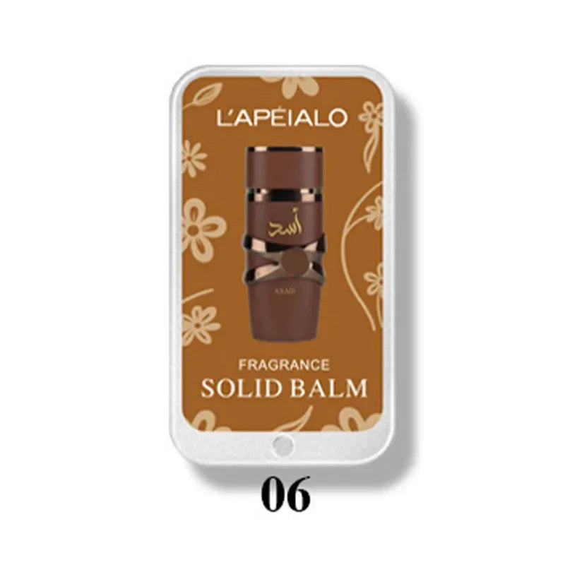 Arabic Popular Brand Solid Perfume Charming Pheromone Perfume Luxury Long-last Solid Perfume Dating Portable Cologne Fragrance