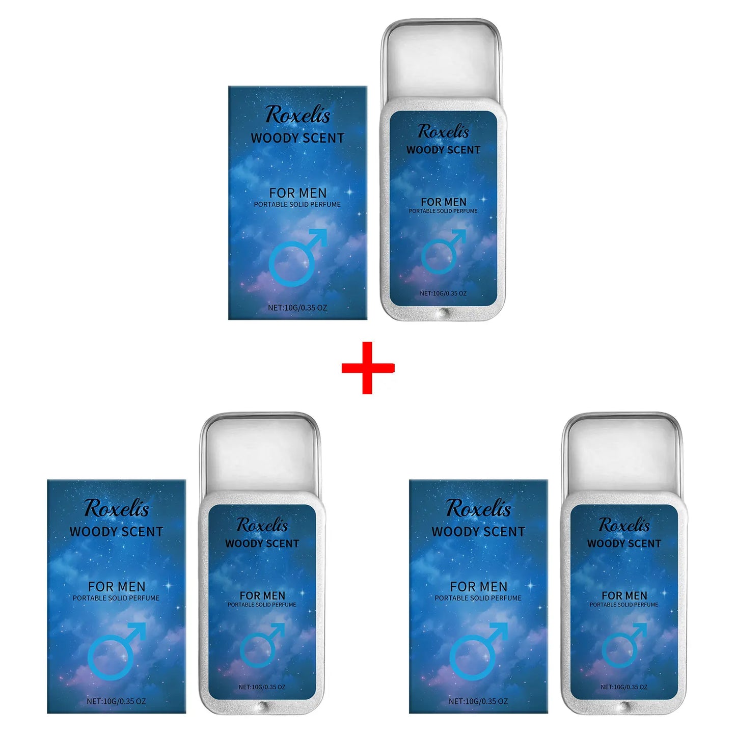 Sandalwood Solid Perfume Long Lasting Scent Dating Women Fragrances Deodorant Keep Fresh Portable Men Body Pheromone Solid Balm