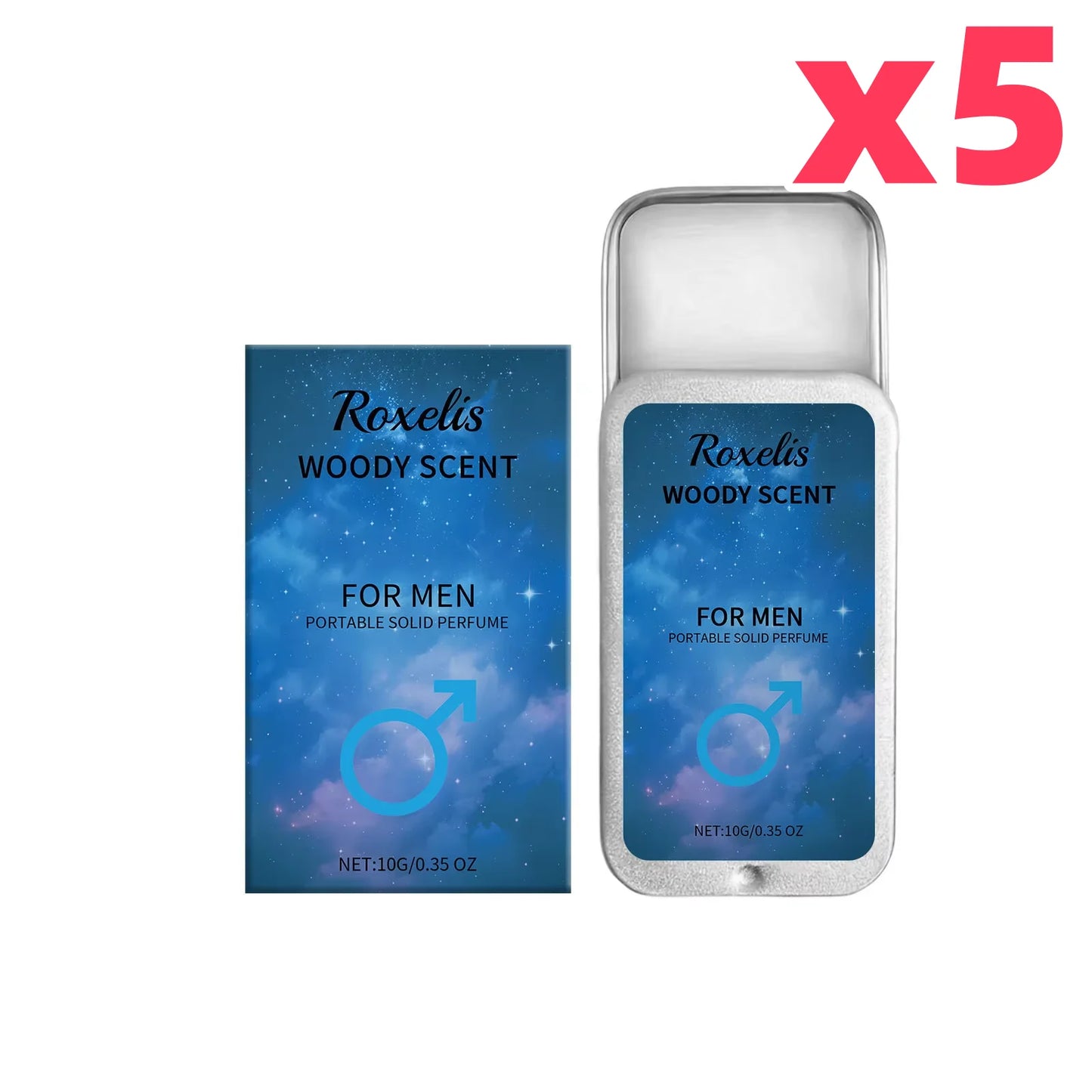 Pheromone Cologne Solid Perfume Woody Scent Lasting Natural Fragrance Release Charming Confidence Pocket Deodorant Solid Balm