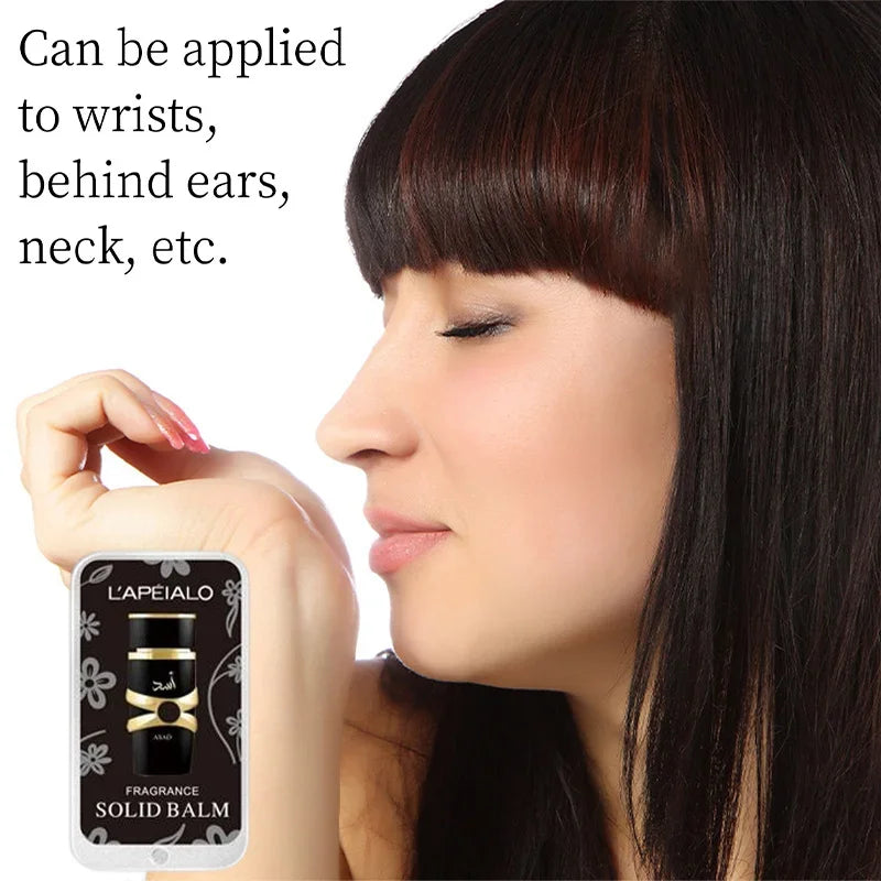 Arabic Popular Brand Solid Perfume Charming Pheromone Perfume Luxury Long-last Solid Perfume Dating Portable Cologne Fragrance