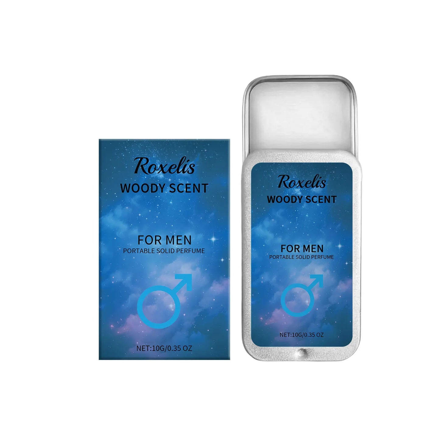 Sandalwood Solid Perfume Long Lasting Scent Dating Women Fragrances Deodorant Keep Fresh Portable Men Body Pheromone Solid Balm