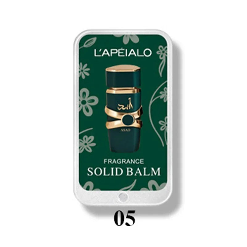 Arabic Popular Brand Solid Perfume Charming Pheromone Perfume Luxury Long-last Solid Perfume Dating Portable Cologne Fragrance