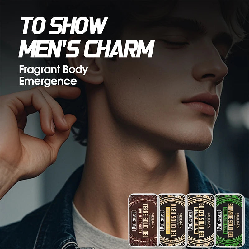 Solid Perfume Set Unisex Portable Fragrance Eau De Toilette Floral Fruity Elegant Fresh Charm Energetic Confident Solid Parfum