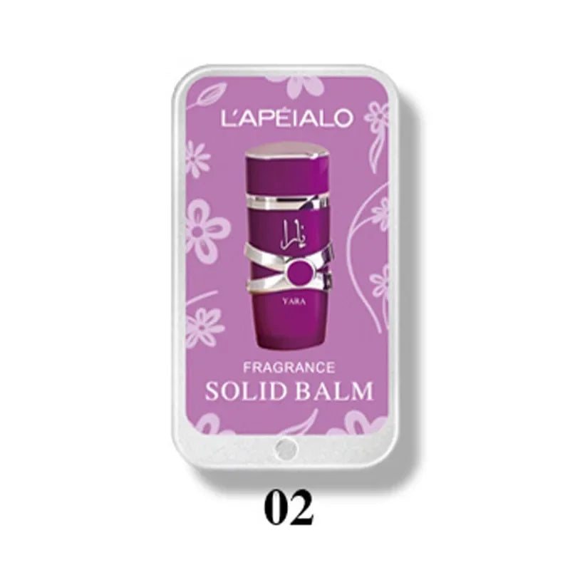 Arabic Popular Brand Solid Perfume Charming Pheromone Perfume Luxury Long-last Solid Perfume Dating Portable Cologne Fragrance