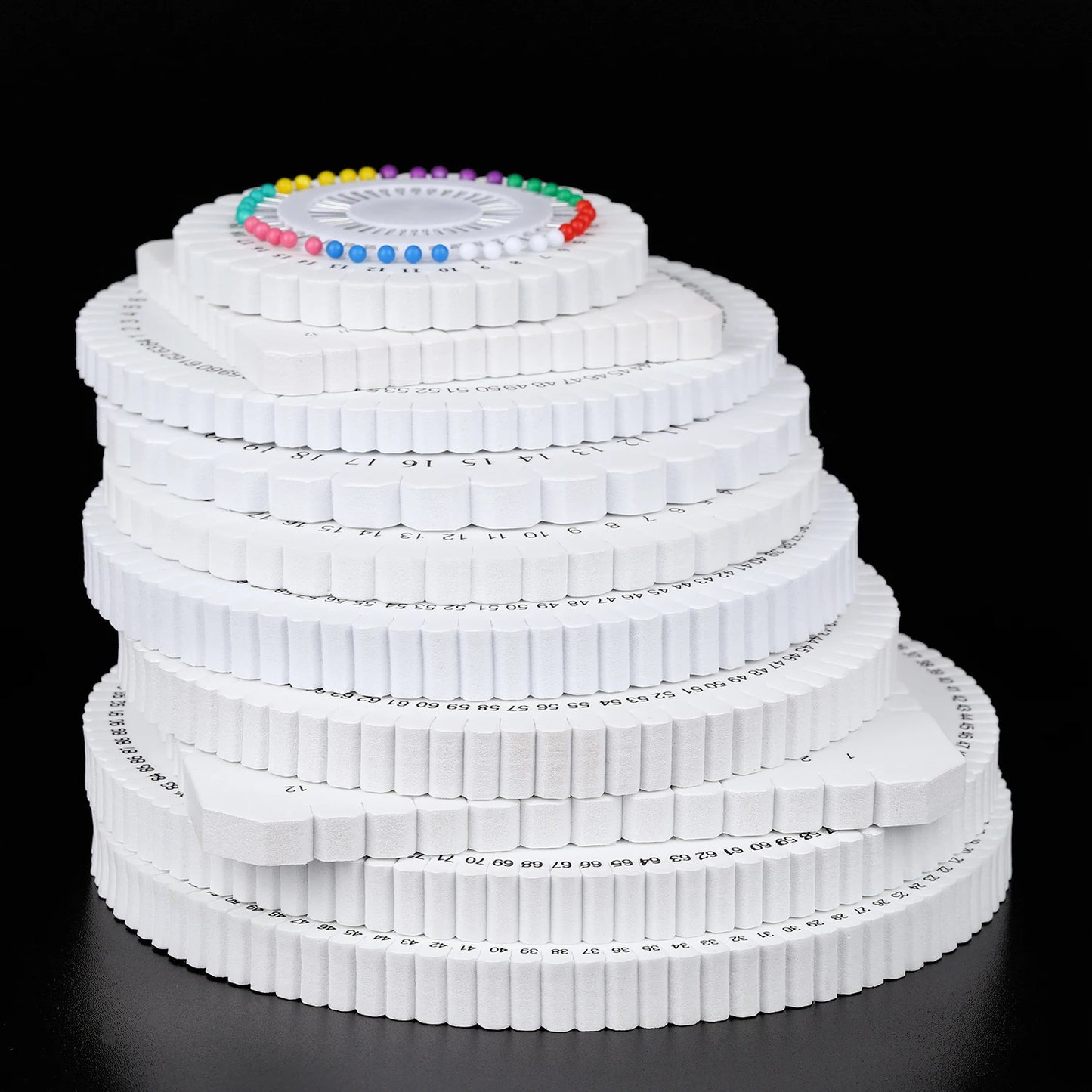 Braiding Disk Round Square Knitting Kumihimo Beading Cord Disc Tray Braiding Braided Plate DIY Bracelet Loom Weaving Board Tool