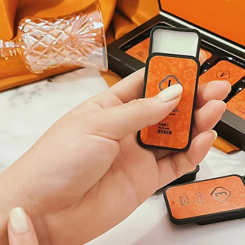 Solid Perfume Set Unisex Portable Fragrance Eau De Toilette Floral Fruity Elegant Fresh Charm Energetic Confident Solid Parfum