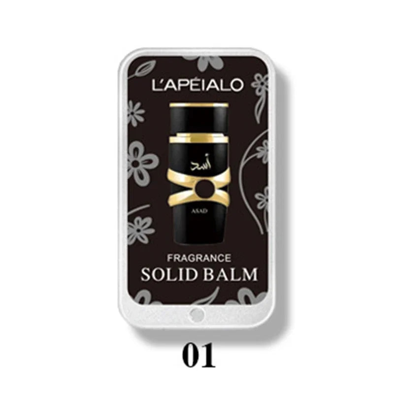 Arabic Popular Brand Solid Perfume Charming Pheromone Perfume Luxury Long-last Solid Perfume Dating Portable Cologne Fragrance