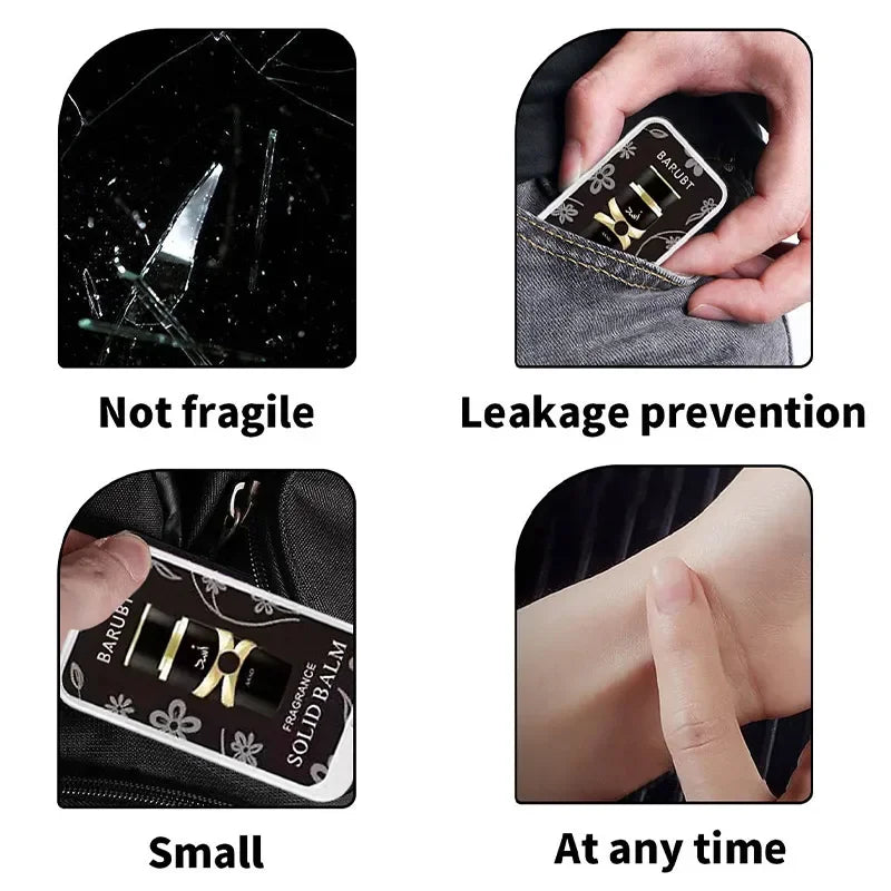 Arabic Popular Brand Solid Perfume Charming Pheromone Perfume Luxury Long-last Solid Perfume Dating Portable Cologne Fragrance