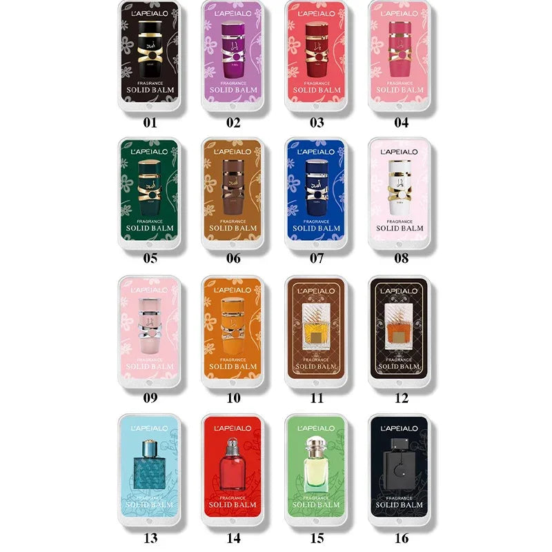 Arabic Popular Brand Solid Perfume Charming Pheromone Perfume Luxury Long-last Solid Perfume Dating Portable Cologne Fragrance