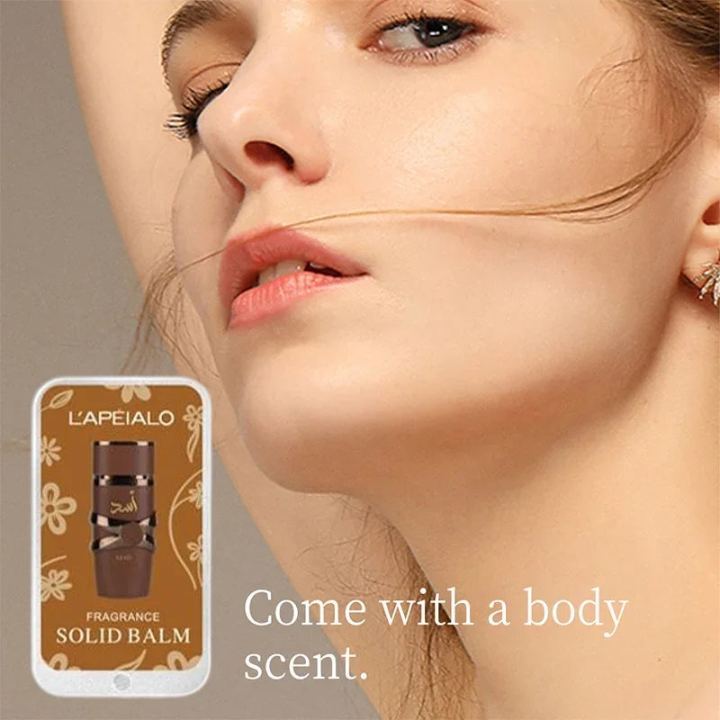 Arabic Popular Brand Solid Perfume Charming Pheromone Perfume Luxury Long-last Solid Perfume Dating Portable Cologne Fragrance